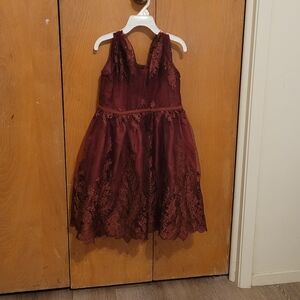 Red Pleated Halter Sundress for Prom